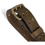 Smalt talje bælte i blød skindkvalitet / 15186 - Army Green - DEPECHE