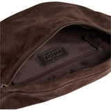DEPECHE Smuk ruskindsbumbag Bumbag 008 Chocolate