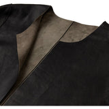 Depeche leather wear Smuk Zita 2 i 1 skindjakke Jacket 331 Khaki/ Black Combi