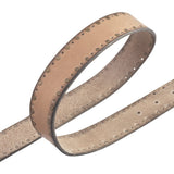 DEPECHE Smukt læderbælte med fine detaljer Belt 197 Desert Sand