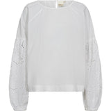 Sylvie bluse / 100276 - White - DEPECHE