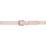 DEPECHE Tidsløs bælte i skindkvalitet Belt 188 Sand/Brass