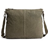 Toledo cotton skuldertaske / 17374 - Army Green - DEPECHE
