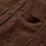 Tonja oversize ruskindskjorte / 51426 - Wood - DEPECHE