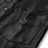 Depeche leather wear Tonja oversize skjorte Shirts 099 Black