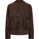 Depeche leather wear Vandana ruskindjakke m. frynser Jackets 217 Deer