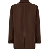 Zenia ruskindsblazer / 51260 - Dusty brown - DEPECHE