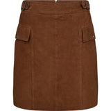 Zenia ruskindsnederdel / 51258 - Cognac - DEPECHE