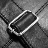DEPECHE Cool crossbody taske i kvalitetslæder Cross over 099 Black (Nero)
