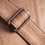 DEPECHE Cool crossbody taske i kvalitetslæder Cross over 156 Camel