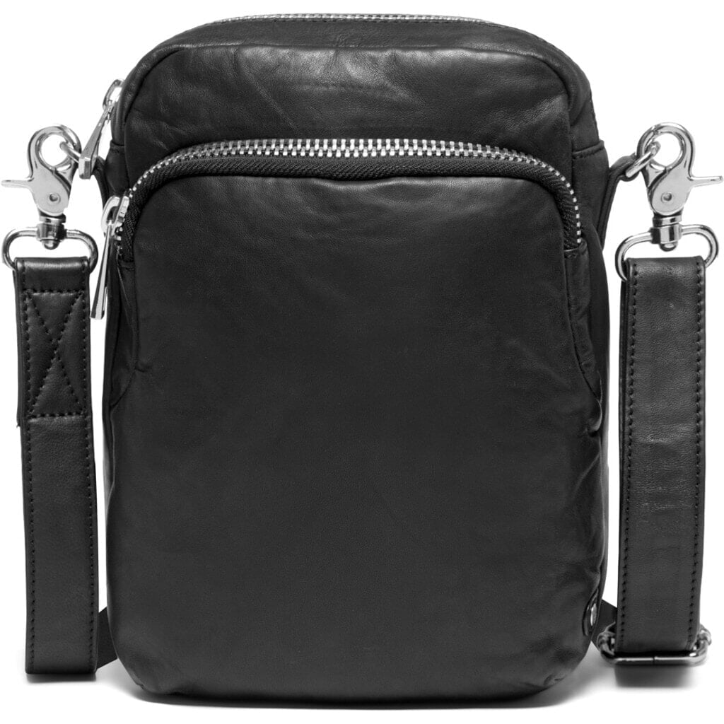 damp Uskyldig Udvikle Crossover taske en lækker læderkvalitet / 15092 - Black
