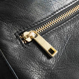 DEPECHE Feminin bumbag i blød skindkvalitet Bumbag 099 Black (Nero)