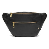 DEPECHE Feminin bumbag i blød skindkvalitet Bumbag 099 Black (Nero)