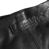 DEPECHE Læder shopper taske i en blød og slidbar kvalitet Shopper 099 Black (Nero)