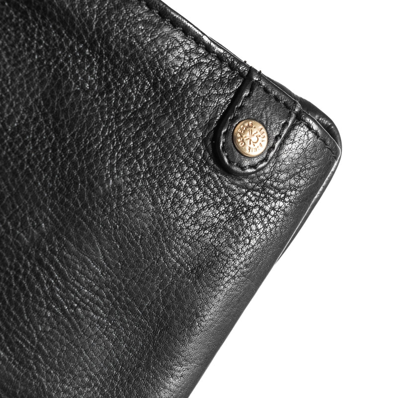 DEPECHE Mobiltaske i blød og lækker skindkvalitet Mobilebag 099 Black (Nero)