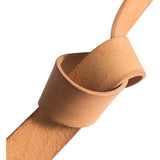 DEPECHE Tidsløs bælte i skindkvalitet Belts 153 Cognac/Brass