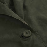 Depeche leather wear Smuk oversized ruskinds blazer Jackets 122 Forest green