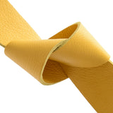 DEPECHE Talje bælte i blødt skind Belts 060 Yellow
