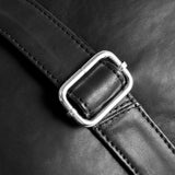 DEPECHE Crossover taske i kraftig og lækker læderkvalitet Crossover 099 Black