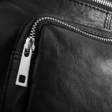 DEPECHE Klassisk must-have bumbag i skind Bumbag 099 Black