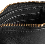 DEPECHE Lille pung i blødt skind Purse / Credit card holder 099 Black