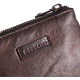DEPECHE Powerfield Credit card holder Purse / Credit card holder 068 Winter brown