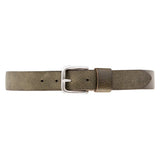 DEPECHE Tidsløs bælte i skindkvalitet Belt 049 Army Green