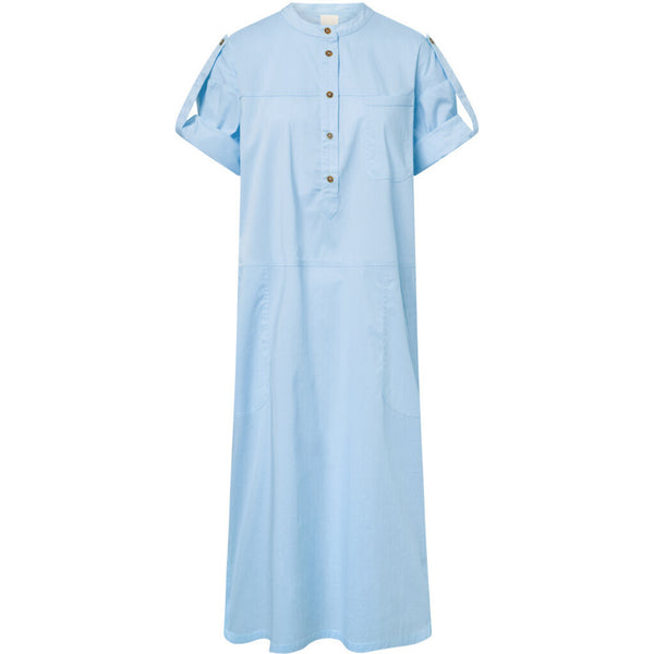 Depeche Clothing Abi kjole med Dresses 029 Blue