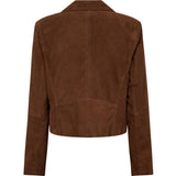 Depeche leather wear Abigail ruskindsjakke Jackets 307 Choco