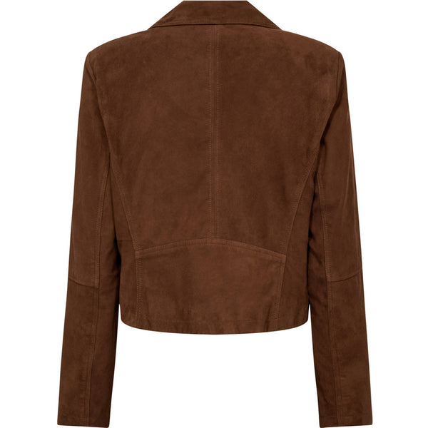 Depeche leather wear Abigail ruskindsjakke Jackets 307 Choco