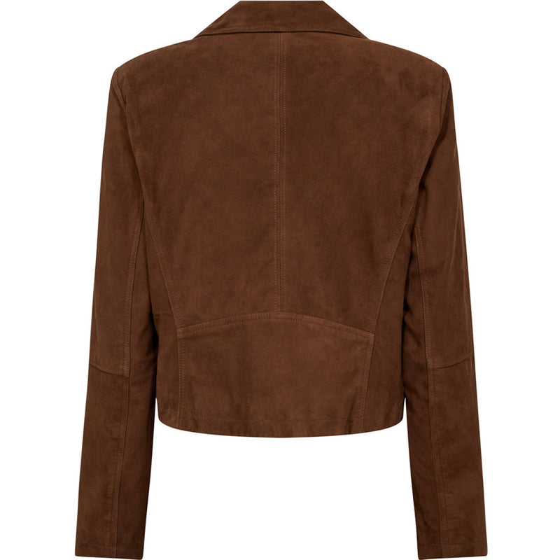 Depeche leather wear Abigail ruskindsjakke Jackets 307 Choco
