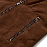 Depeche leather wear Abigail ruskindsjakke Jackets 307 Choco