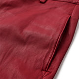 Depeche leather wear Adele skindbuks Pants 043 Red