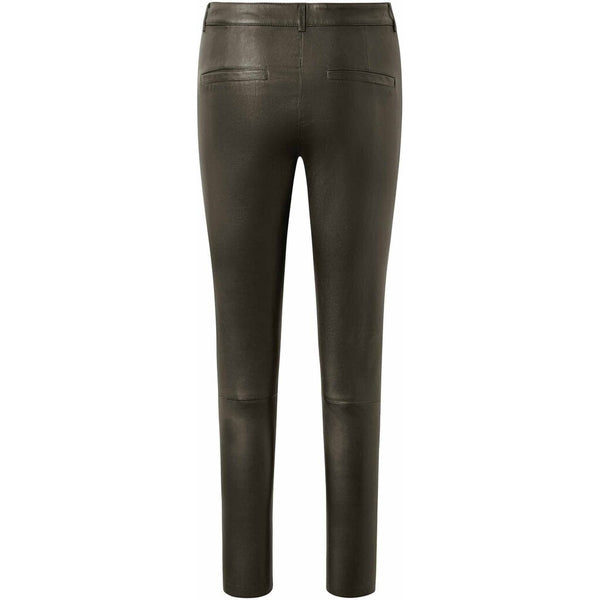 Depeche leather wear Amelia chino skindbuks i 7/8 dels længde Pants 038 Dusty taupe