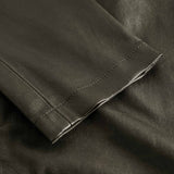 Depeche leather wear Amelia chino skindbuks i 7/8 dels længde Pants 038 Dusty taupe
