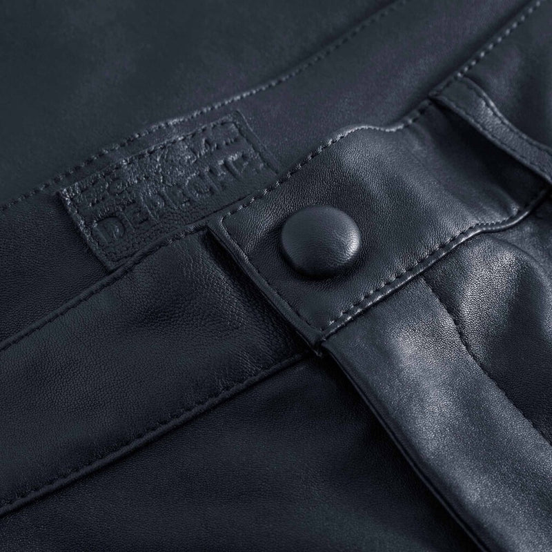 Depeche leather wear Amelia chino skindbuks i 7/8 dels længde Pants 178 Navy