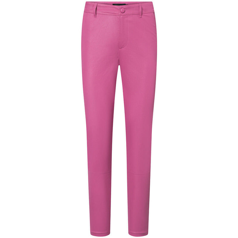 Depeche leather wear Amelia chino skindbuks i 7/8 dels længde Pants 195 Bubble gum