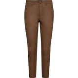 Depeche leather wear Amelia chino skindbuks i 7/8 dels længde Pants 199 Nougat