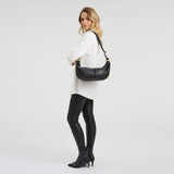 DEPECHE Athens crossover i blødt lammeskind Cross over 099 Black