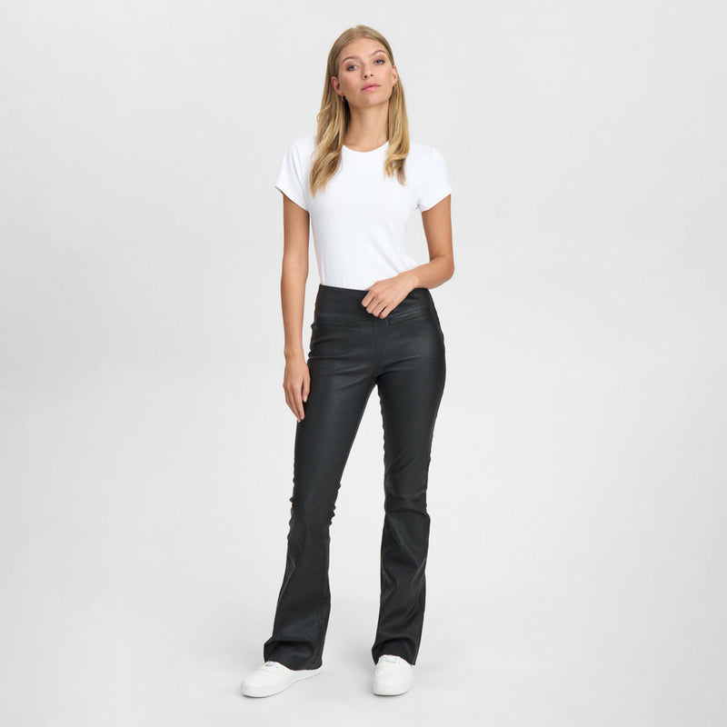 Depeche leather wear Ava skindbukser - fuld længde (RW) Pants 099 Black (Nero)