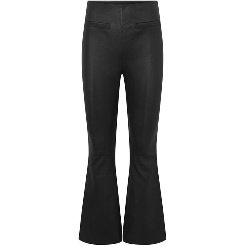 Depeche leather wear Ava skindbukser - fuld længde (RW) Pants 099 Black (Nero)
