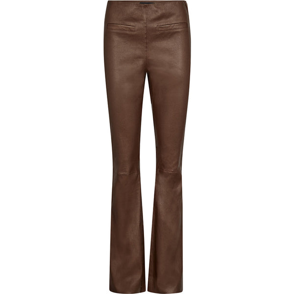 Depeche leather wear Ava skindbukser - fuld længde (RW) Pants 309 Metallic Brown