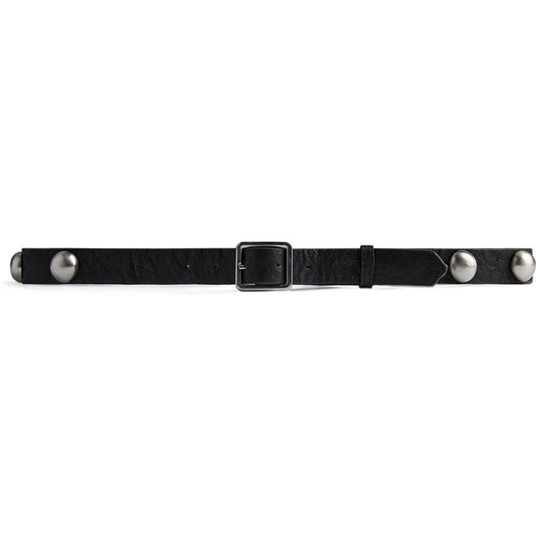 DEPECHE Bælte med nitter Belts 300 Black/Amr silver