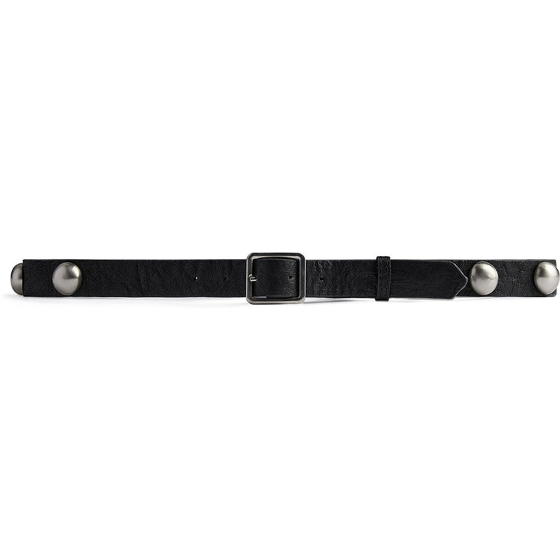 DEPECHE Bælte med nitter Belts 300 Black/Amr silver