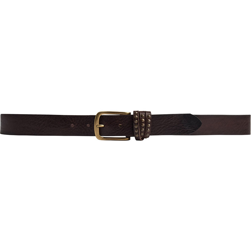DEPECHE Bælte med nitter Belts 161 Dark brown