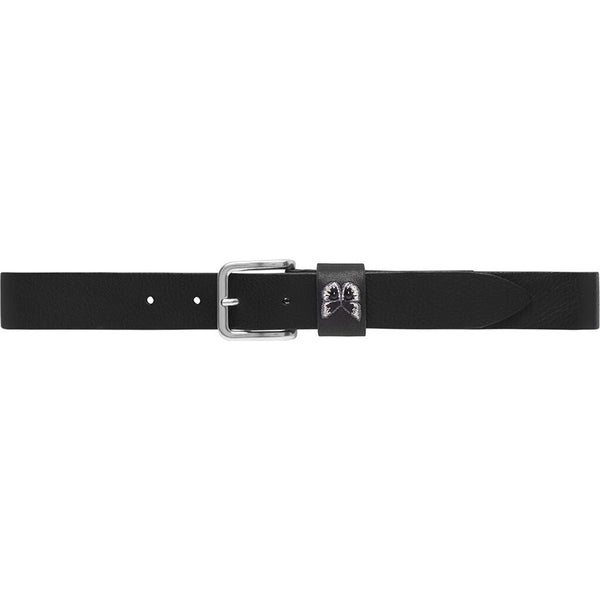 DEPECHE Bælte med smukt broderi Belts 099 Black (Nero)