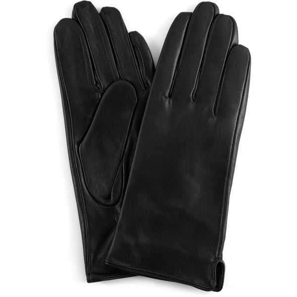 DEPECHE Basic handsker i blødt skind Gloves 099 Black (Nero)