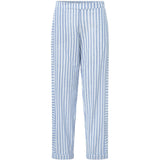 Depeche Clothing Beate buks i stribet print Pants 259 Blue Yarndye Stripe