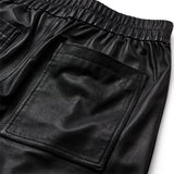 Depeche leather wear Bella MW Fuldlængde Buks Pants 099 Black