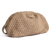 DEPECHE Berlin flettet clutch Clutch 011 Sand